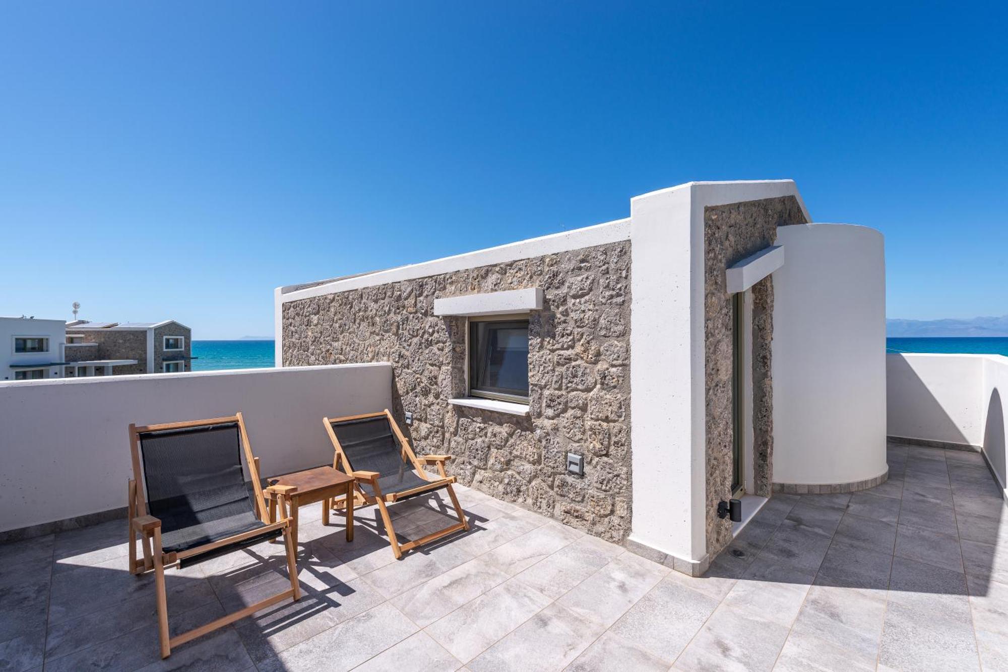 Thalassa Suites Almiros Beach Bagian luar foto