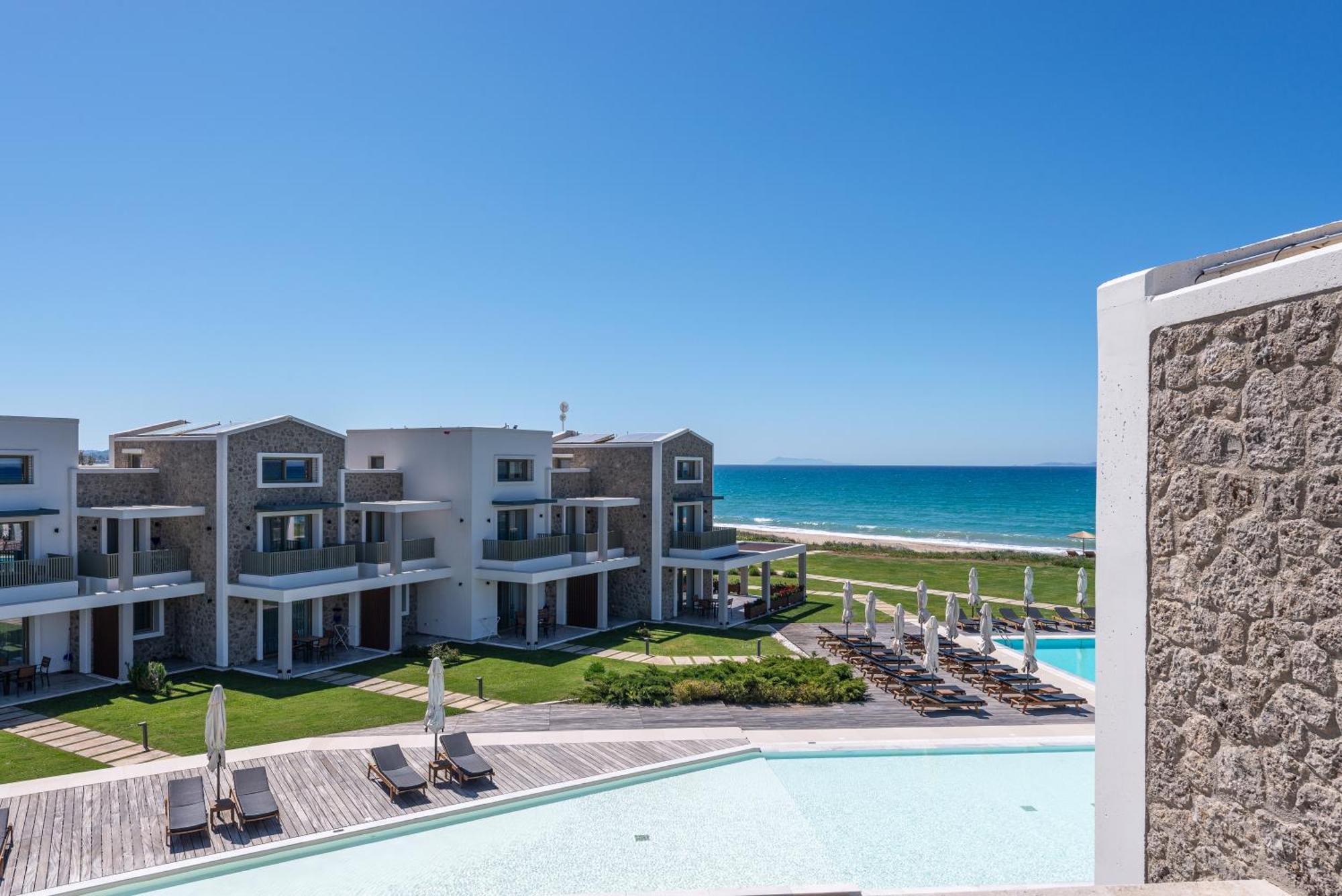 Thalassa Suites Almiros Beach Bagian luar foto